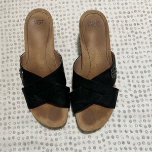 Ugg platform sandal size 10